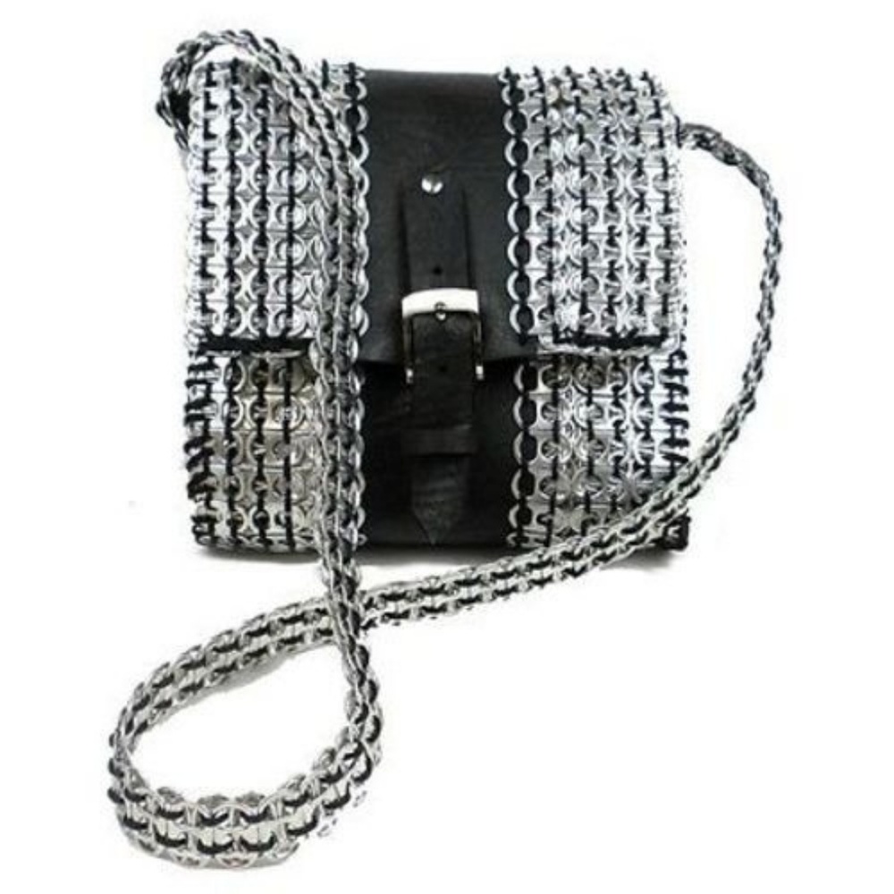 ♻️Recycled♻️ Soda Pop Tab and Inner Tube Purse